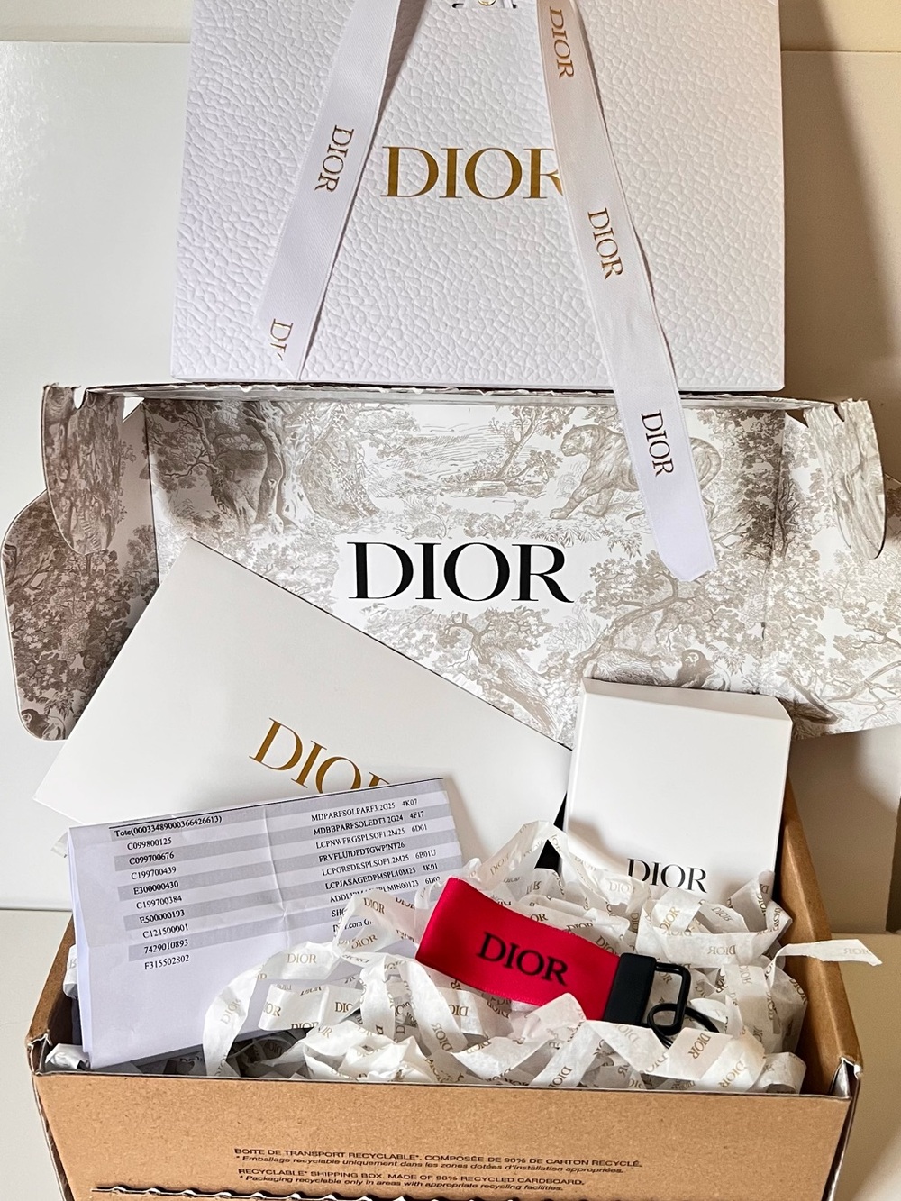 NEW Dior Phone Light Cell Phone Accessory Selfie Podcast YouTube Videos Gift Bag